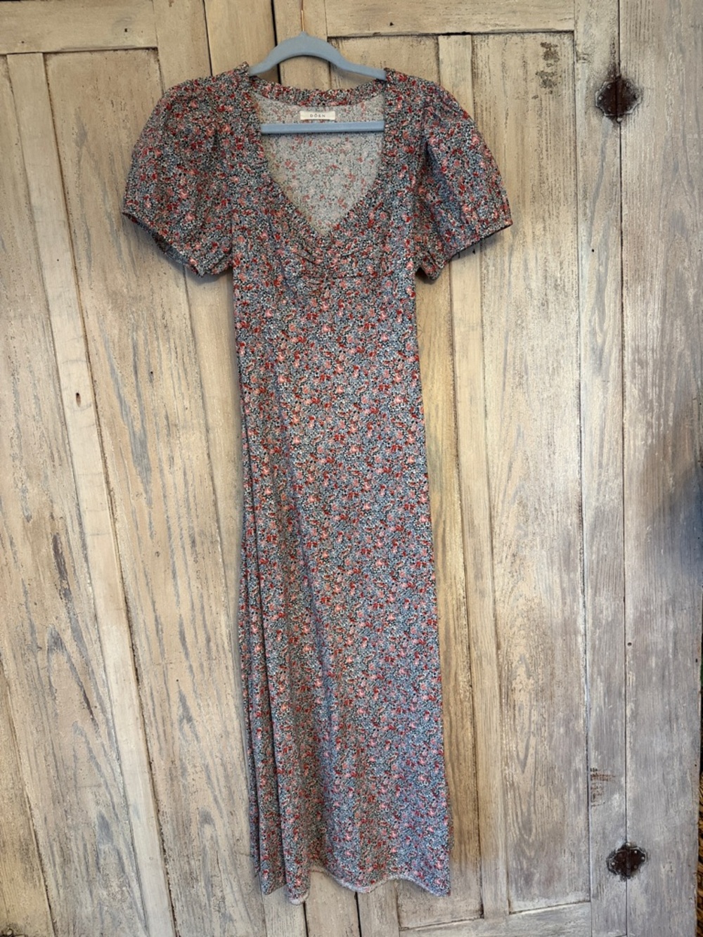 Doen Dree Dress in White Petite Jardin. SIZE small - Picture 3 of 8